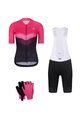 RIVANELLE Kolesarski mega set - ARROW II - rožnata/črna