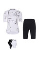 RIVANELLE Kolesarski mega set - PASSION - črna/bela