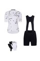 RIVANELLE Kolesarski mega set - PASSION - bela/črna