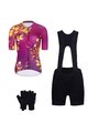 RIVANELLE Kolesarski mega set - BAROC - rumena/črna/vijolična