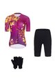 RIVANELLE Kolesarski mega set - BAROC - rumena/črna/vijolična