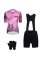 RIVANELLE Kolesarski mega set - ROSESCAPE - črna/vijolična