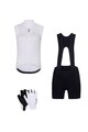 RIVANELLE Kolesarski mega set - PURE - črna/bela