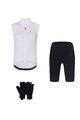 RIVANELLE Kolesarski mega set - PURE - bela/črna