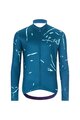 HOLOKOLO Kolesarski dolgi dres in hlače - PASSION WINTER - modra/črna