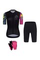 RIVANELLE Kolesarski mega set - MEDITATION - rožnata/črna
