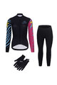 RIVANELLE Kolesarski mega set -  MEDITATION WINTER - črna/rožnata