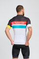 BONAVELO Kolesarski dres kratek rokav in kratke hlače - RADIOSHACK-NISSAN - večbarvno/črna