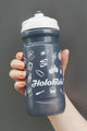 HOLOKOLO Kolesarska steklenica za vodo - SHADE - siva/bela