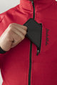 HOLOKOLO Kolesarska  podaljšana jakna - 2in1 WINTER - rdeča
