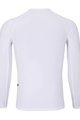 HOLOKOLO Kolesarska  majica z dolgimi rokavi - WINTER BASE LAYER - bela