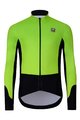 HOLOKOLO Kolesarska  podaljšana jakna - CLASSIC - črna/zelena