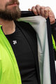 HOLOKOLO Kolesarska  podaljšana jakna - CLASSIC - črna/zelena