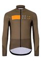 HOLOKOLO Kolesarska  zimska jakna in hlače - ELEMENT - črna/rjava