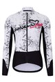HOLOKOLO Kolesarska  zimska jakna in hlače - GRAFFITI LADY - črna/bela