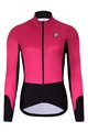 HOLOKOLO Kolesarska  zimska jakna in hlače - CLASSIC LADY - črna/rožnata