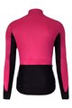 HOLOKOLO Kolesarska  podaljšana jakna - CLASSIC LADY - rožnata/črna