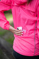 HOLOKOLO Kolesarska  vetru odporna jakna - WIND/RAIN LADY - rožnata