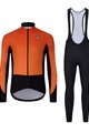 HOLOKOLO Kolesarska  zimska jakna in hlače - CLASSIC - oranžna/črna