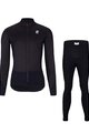 HOLOKOLO Kolesarska  zimska jakna in hlače - CLASSIC LADY - črna