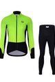 HOLOKOLO Kolesarska  zimska jakna in hlače - CLASSIC LADY - svetlo zelena/črna
