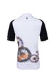 HOLOKOLO Kolesarski dres kratek rokav in kratke hlače - RIDERS KIDS - večbarvno/bela/črna