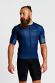 HOLOKOLO Kolesarski dres s kratkimi rokavi - VICTORIOUS GOLD - modra