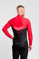 HOLOKOLO Kolesarski dres z dolgimi rokavi zimski - ARROW WINTER - rdeča/črna