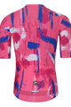 HOLOKOLO Kolesarski dres kratek rokav in kratke hlače - set - modra/črna/rožnata