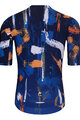HOLOKOLO Kolesarski dres kratek rokav in kratke hlače - set - oranžna/črna/modra