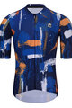 HOLOKOLO Kolesarski dres kratek rokav in kratke hlače - set - oranžna/črna/modra