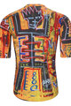 HOLOKOLO Kolesarski dres kratek rokav in kratke hlače - WILDLY  - rumena/črna/večbarvno