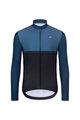 HOLOKOLO Kolesarska  zimska jakna in hlače - STRIPES WINTER - črna/modra