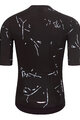 HOLOKOLO Kolesarski dres kratek rokav in kratke hlače - PASSION - črna/bela