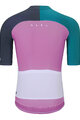 HOLOKOLO Kolesarski dres kratek rokav in kratke hlače - PERFORMANCE - vijolična/bela