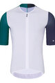 HOLOKOLO Kolesarski dres kratek rokav in kratke hlače - PERFORMANCE - vijolična/bela