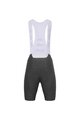 HOLOKOLO Kolesarski dres kratek rokav in kratke hlače - VICTORIOUS - bela/črna