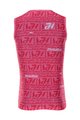 HOLOKOLO Kolesarska  majica brez rokavov - BREEZE - rožnata