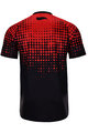 HOLOKOLO Kolesarski dres s kratkimi rokavi - INFRARED MTB - rdeča/črna