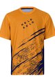 HOLOKOLO Kolesarski dres s kratkimi rokavi - UNIVERSE MTB - oranžna/črna