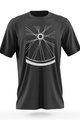 NU. BY HOLOKOLO Kolesarska  majica s kratkimi rokavi - RIDE THIS WAY - večbarvno/črna
