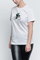 NU. BY HOLOKOLO Kolesarska  majica s kratkimi rokavi - BEHIND BARS - bela/zelena