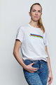 NU. BY HOLOKOLO Kolesarska  majica s kratkimi rokavi - A GAME - večbarvno/bela