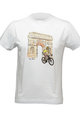 NU. BY HOLOKOLO Kolesarska  majica s kratkimi rokavi - LE TOUR PARIS - bela