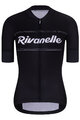 RIVANELLE BY HOLOKOLO Kolesarski dres kratek rokav in kratke hlače - GEAR UP  - bela/črna