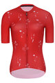 RIVANELLE BY HOLOKOLO Kolesarski dres kratek rokav in kratke hlače - METTLE LADY  - rdeča/črna