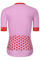 RIVANELLE BY HOLOKOLO Kolesarski dres kratek rokav in kratke hlače - FRUIT LADY  - rožnata/rdeča/črna