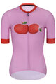 RIVANELLE BY HOLOKOLO Kolesarski dres kratek rokav in kratke hlače - FRUIT LADY  - rožnata/rdeča/črna