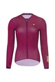 HOLOKOLO Kolesarski dolgi dres in hlače - VICTORIOUS ELITE - črna/bordo