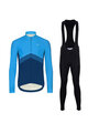HOLOKOLO Kolesarska  zimska jakna in hlače - ARROW II. WINTER - modra/črna
